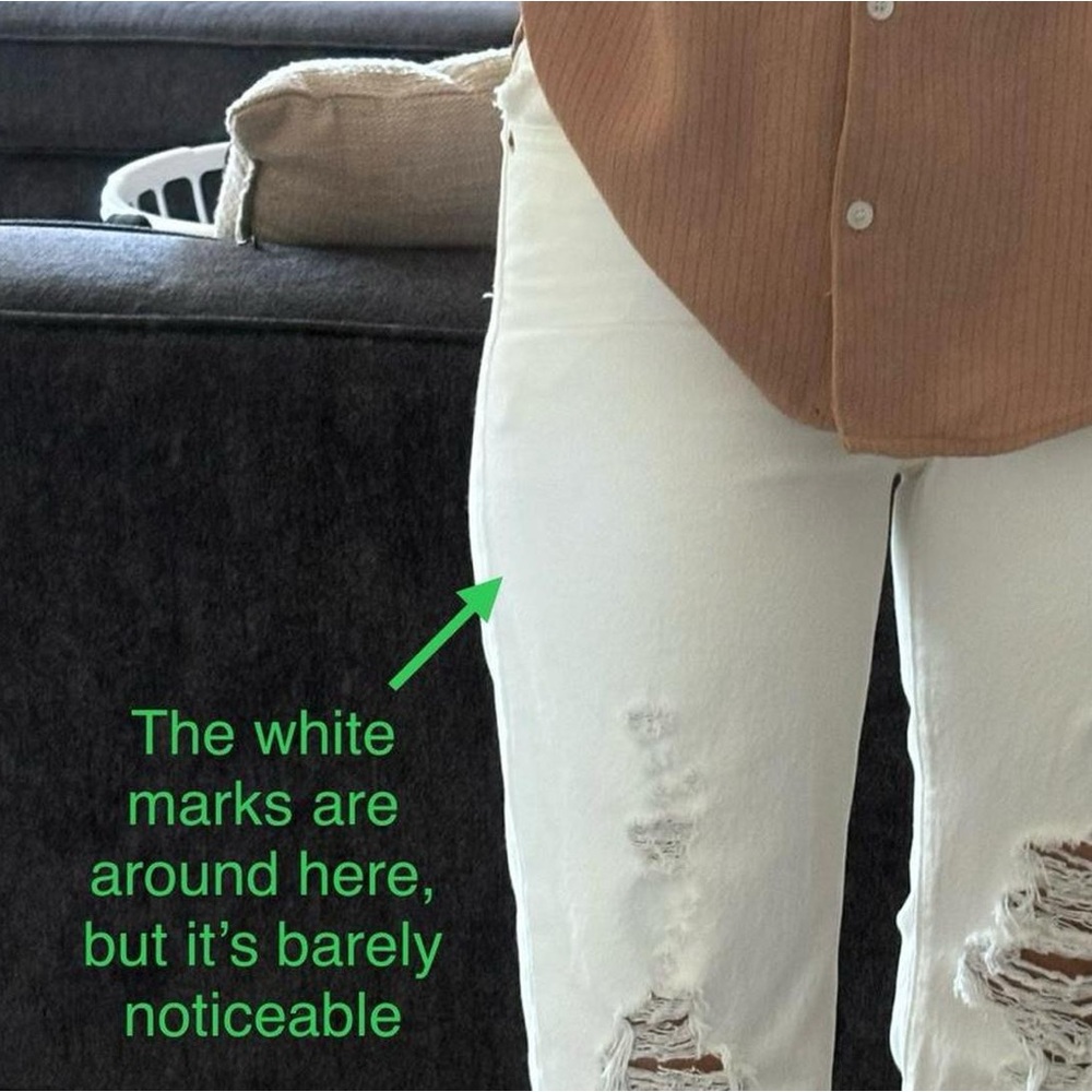 WEDGIE STRAIGHT FIT WOMEN'S Denim JEANS - Size 26 - Cloud Blank - Picture 8 of 9